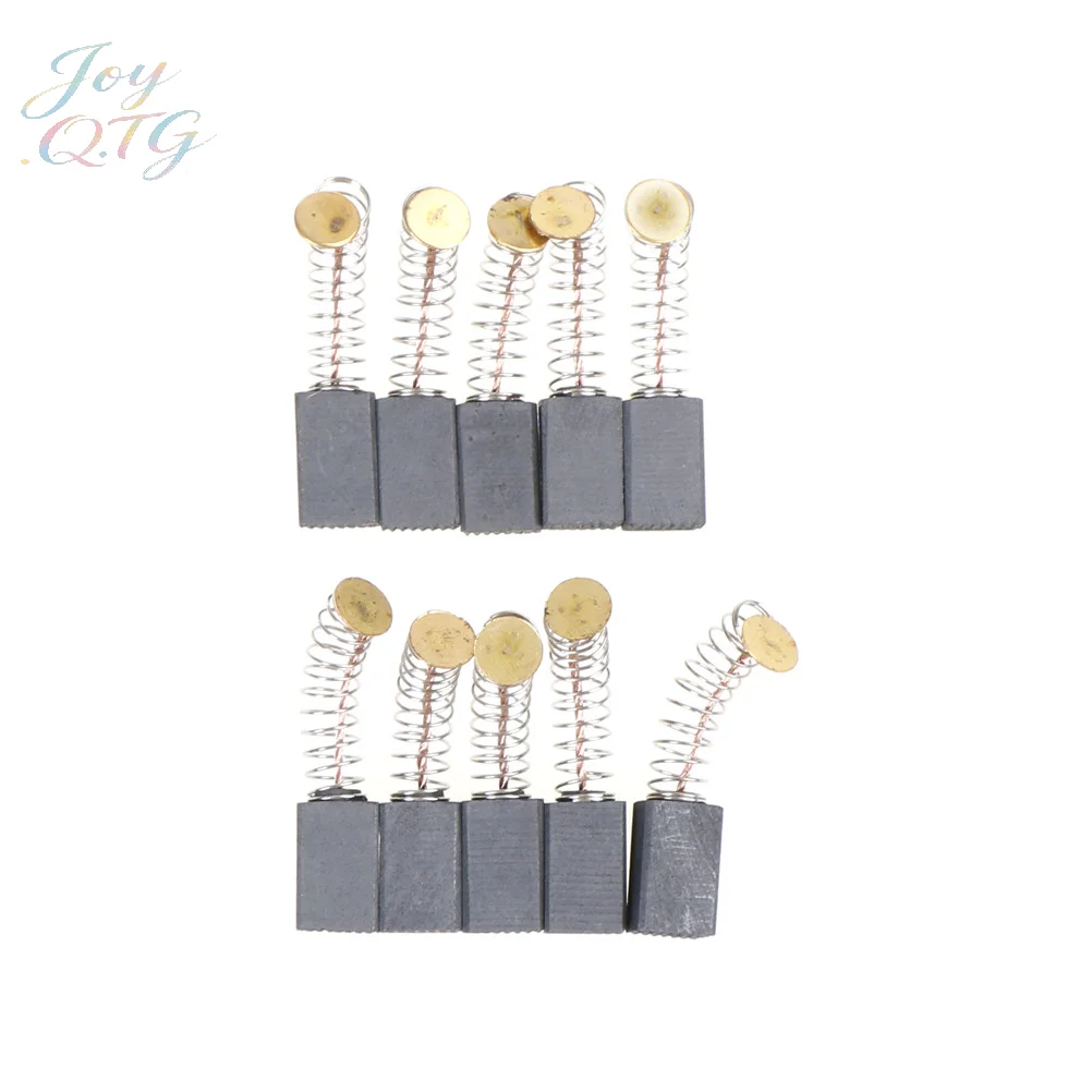 Hot Sale 10pcs 13 x 8 x 5mm Power Tool Motor Carbon Brush Replacements