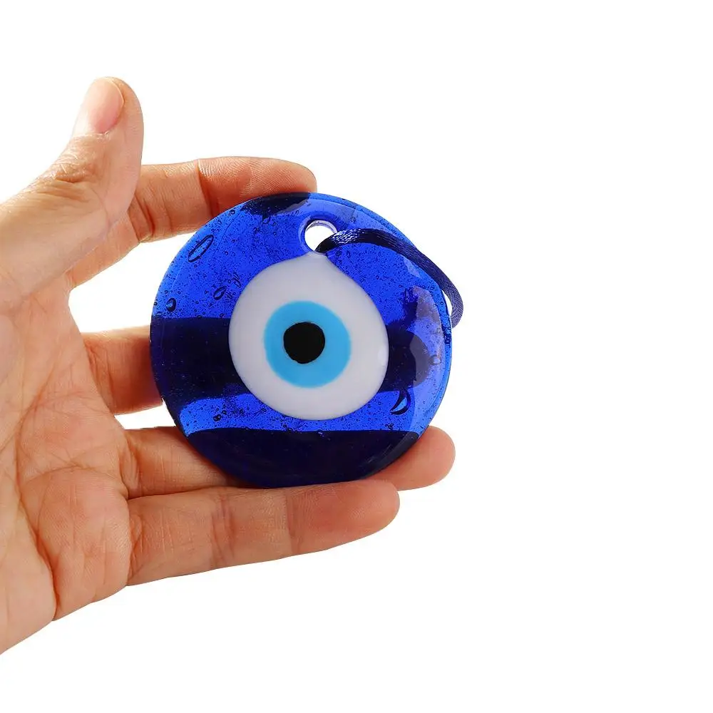 Charm Lampwork Trendy Evil Eye Office Home Auto Accessories Glass Turkish Interior Decor Amulet Car Pendant Auto Decor