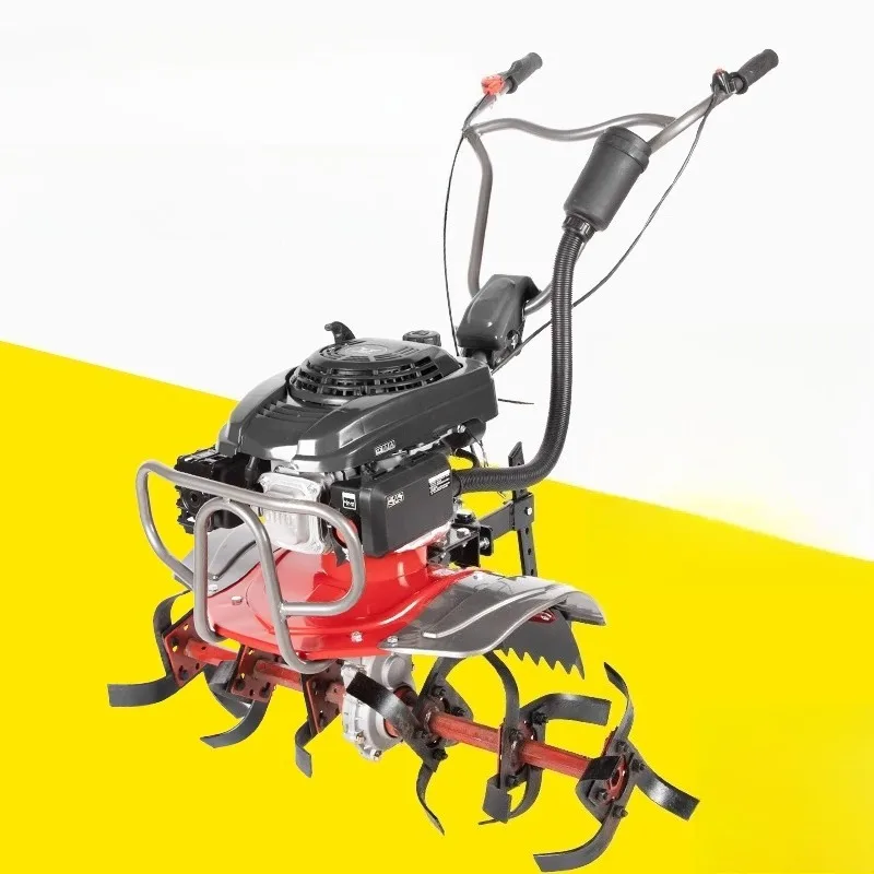 

【Brand new】Micro-tillers small agricultural ditching and soil cultivation plows weeding cultivators rotary tillers and soil turn