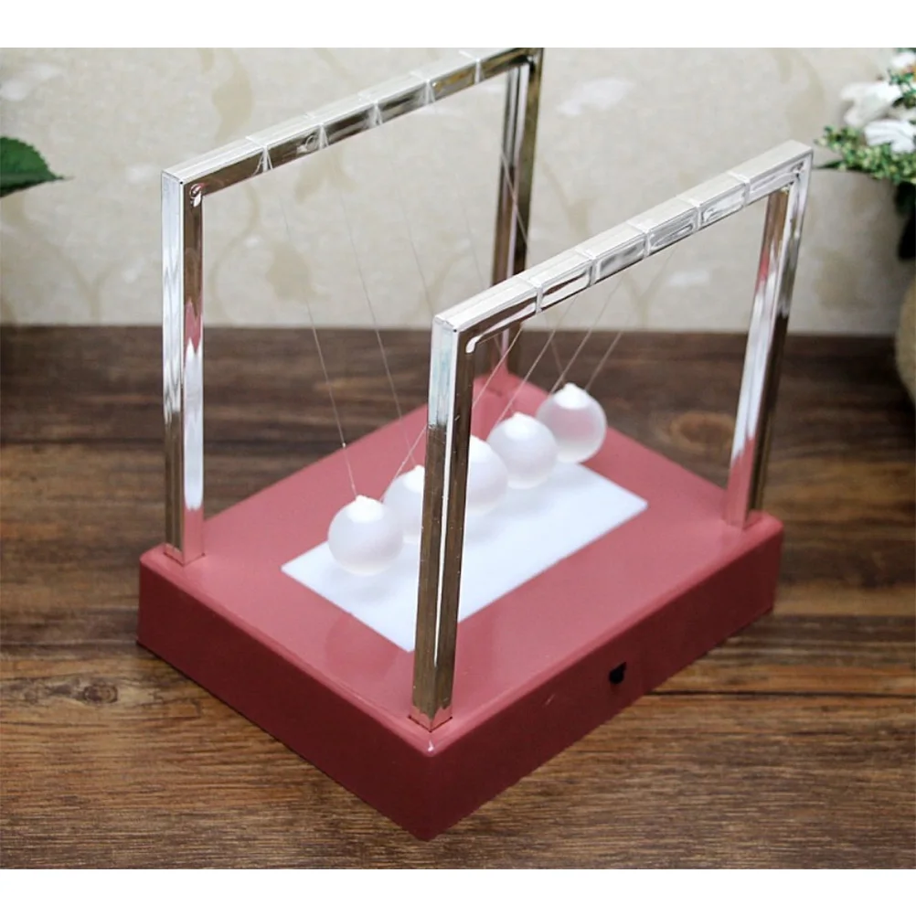 

Glowing Billiard Ball Physics Toy Cradle Adornment DIY Pendulum Dynamics Ornament Energy Balance Decor