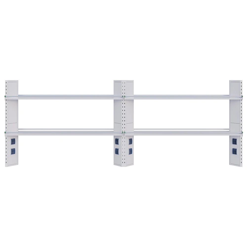Factory Direct Laboratory Benchtop Reagent Shelf Reagent Rack with Power Outket
