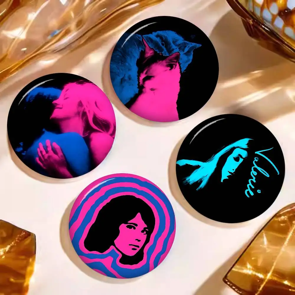 Album Cover Tv Girl Who Really Customizable Soft Button Pin For Women Creative Jewelry Funny Badge Cartoon Lover Hat