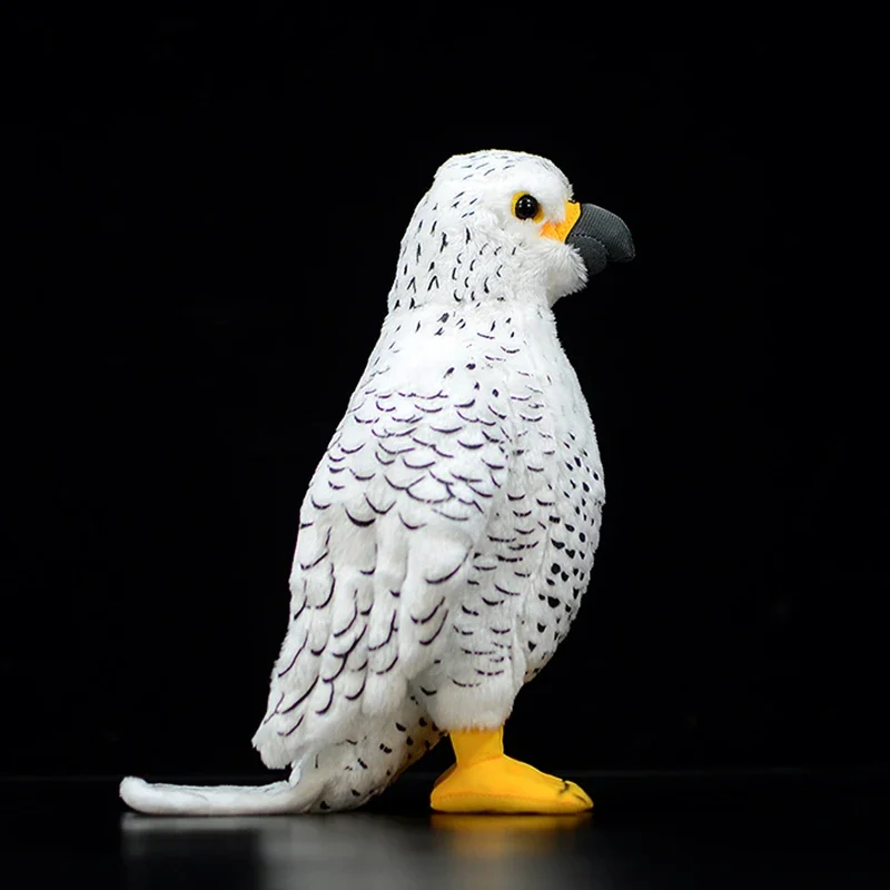 

25cm Super Adorable Gyrfalcon Plush Toy Gyrfalcon Doll Cute Simulation Haidong Green Doll Plush Toy Model Gift