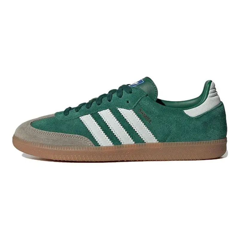 Adidas Samba OG Colégio Green Gum Grey Toe Tênis ID2054