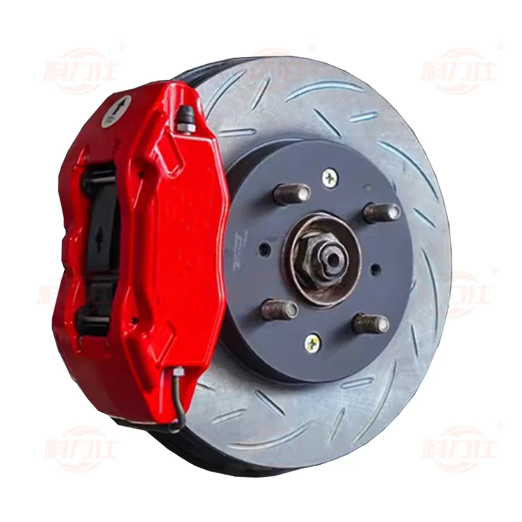 Front Big Brake Kit 4 Piston Caliper with 262*22 mm rotor BBK auto brake system For Honda Fit GR9 GK5 15 Inch car rimcustom