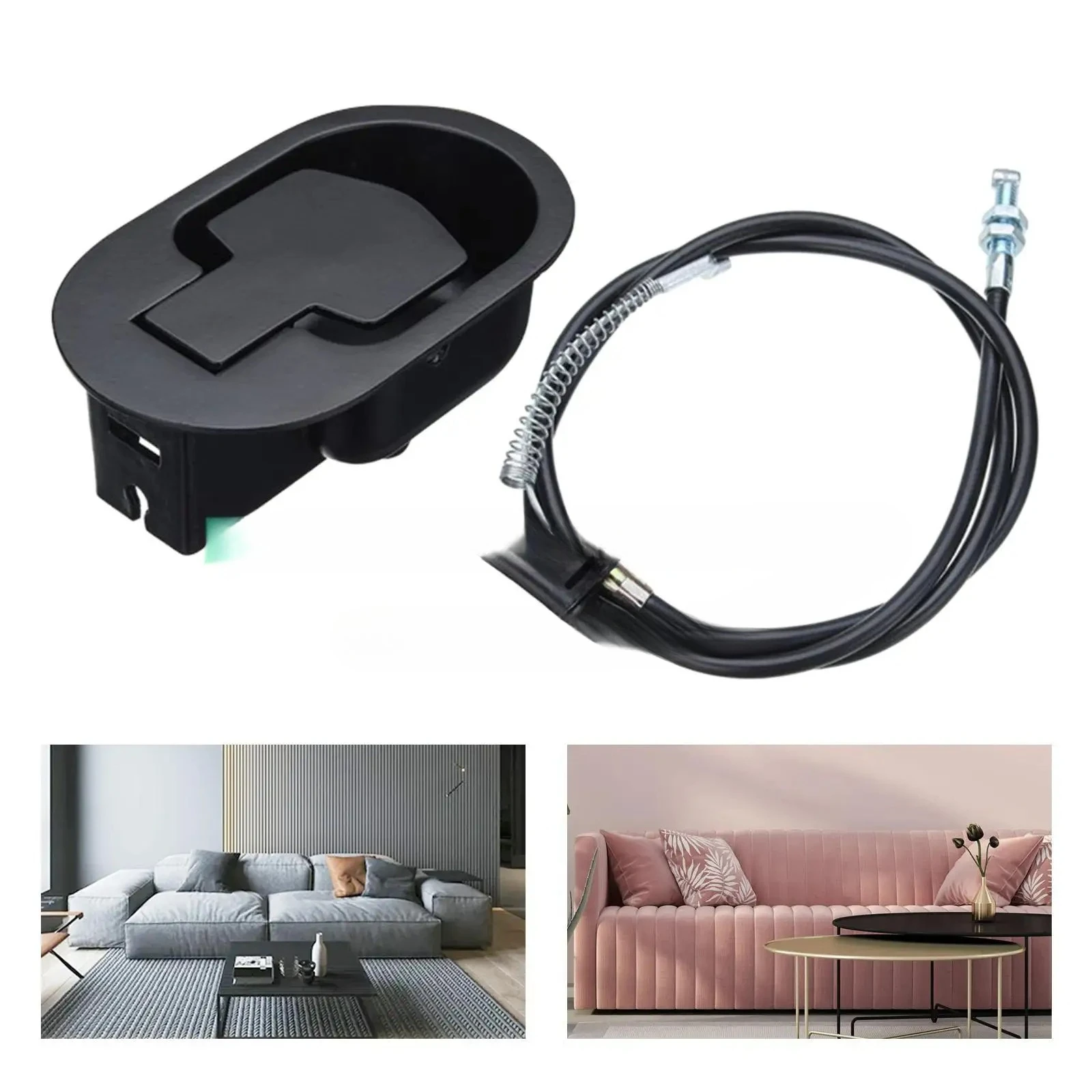 Recliner Release Pull Handle With Cable Couch Sofa Chair Release Lever Replacement Parts Sofa Pull Handle Funiture