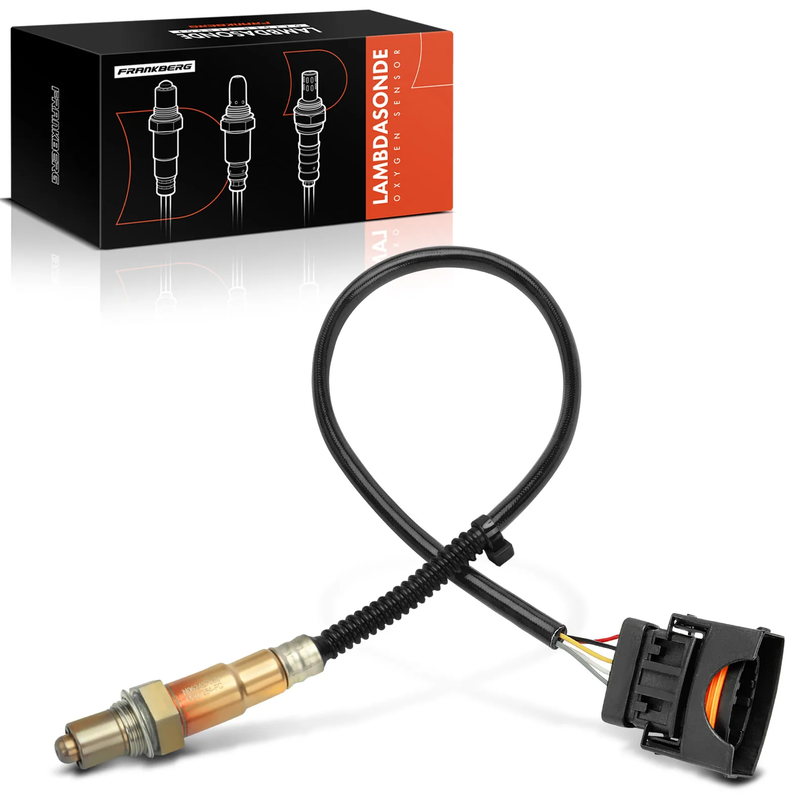 Frankberg 1x Lambdasonde Controlesonde Voor Opel Zafira B A05 Vectra C Z02 Signum Z03 55355106 855434 0258007284