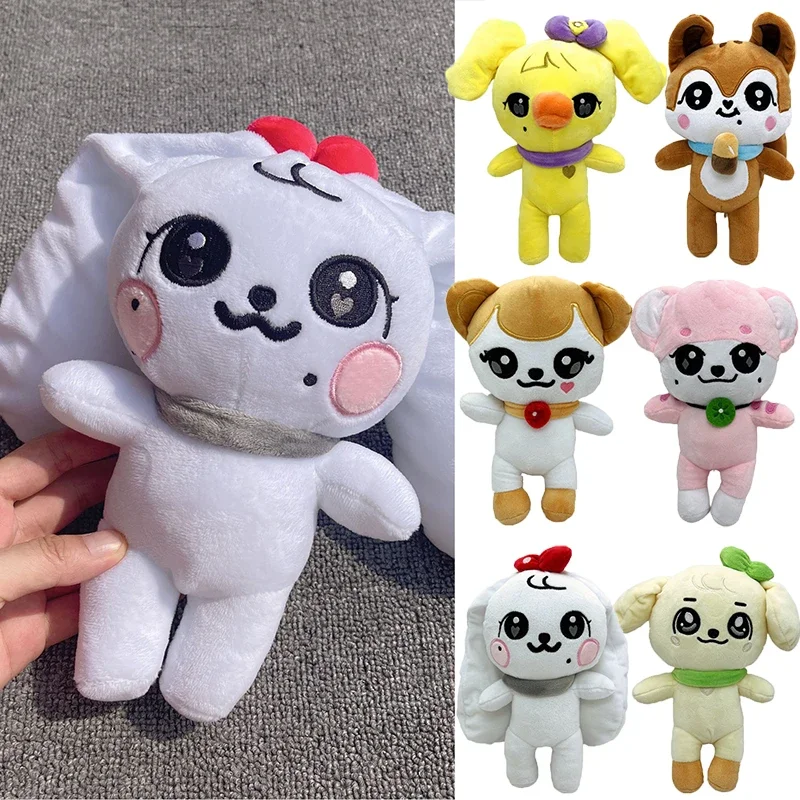 Kpop IVE Cherry Plush Toys Kawaii Cartoon Jang Won Young Plushies Dolls Cute Stuffed Pillow Home Decoration Plushie Xmas Gifts