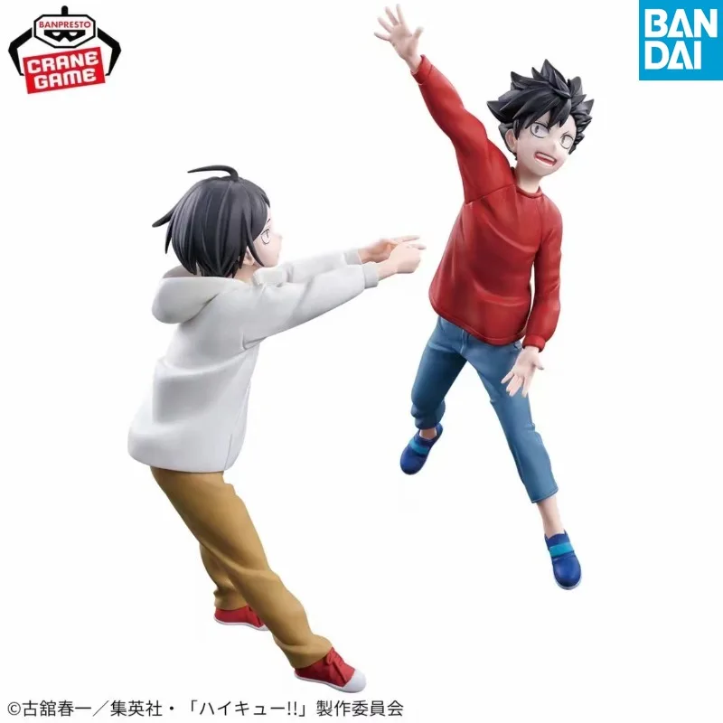 

Оригинальный Bandai в наличии: Gekijouban Haikyuu!! Коллекционная фигурка Куроо Тецуро из аниме, настольное украшение, игрушка, подарок