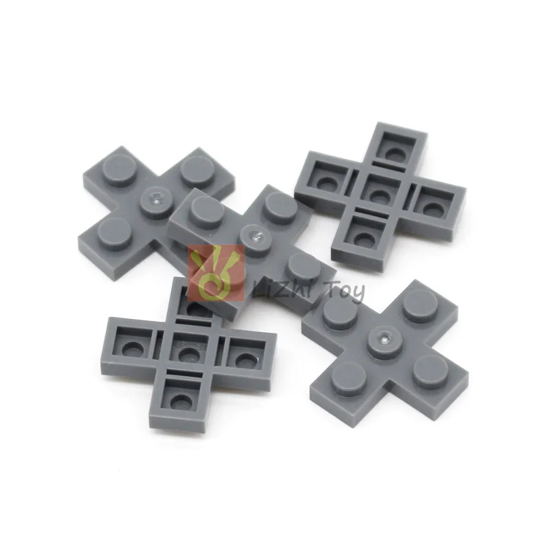 

30pcs Assembles Particles Brick Plate Modified 3x3 Cross 15397 Building Blocks Parts DIY Educational Toys