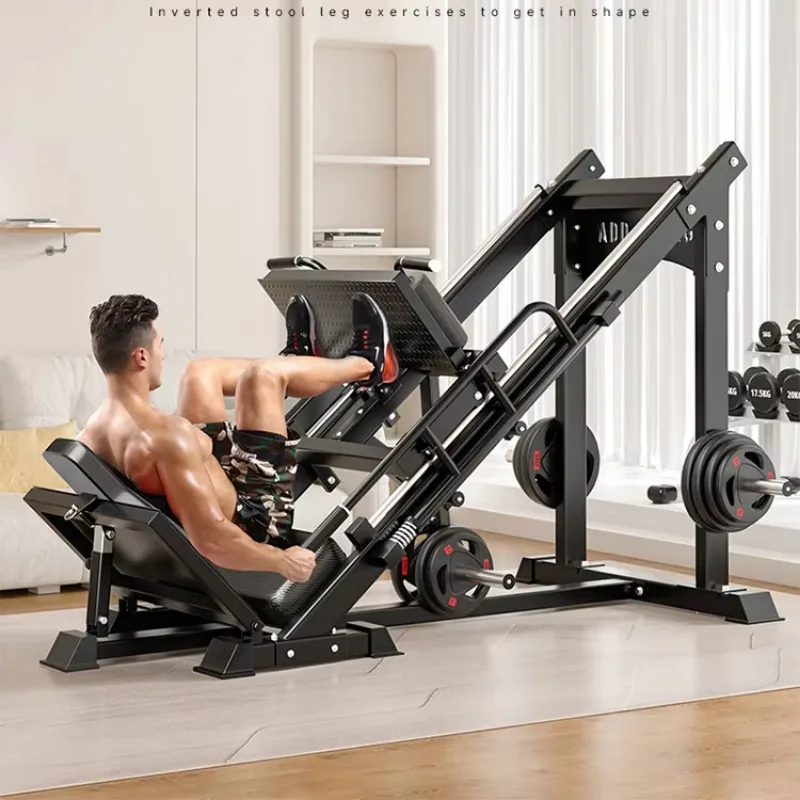 Adjustable Steel Commercial Incline Leg Press Machine, Multi-Angle Leg Training Equipment for Home Gym Strength Workout