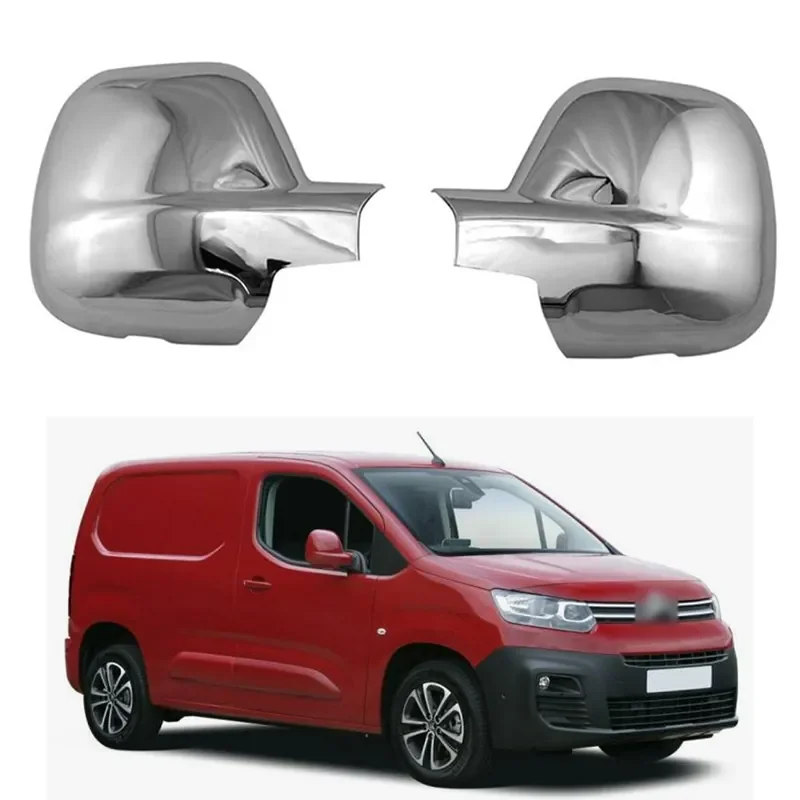 For Citroen Berlingo III Rifter Combo E 2012-2018 Rearview Mirror Cover