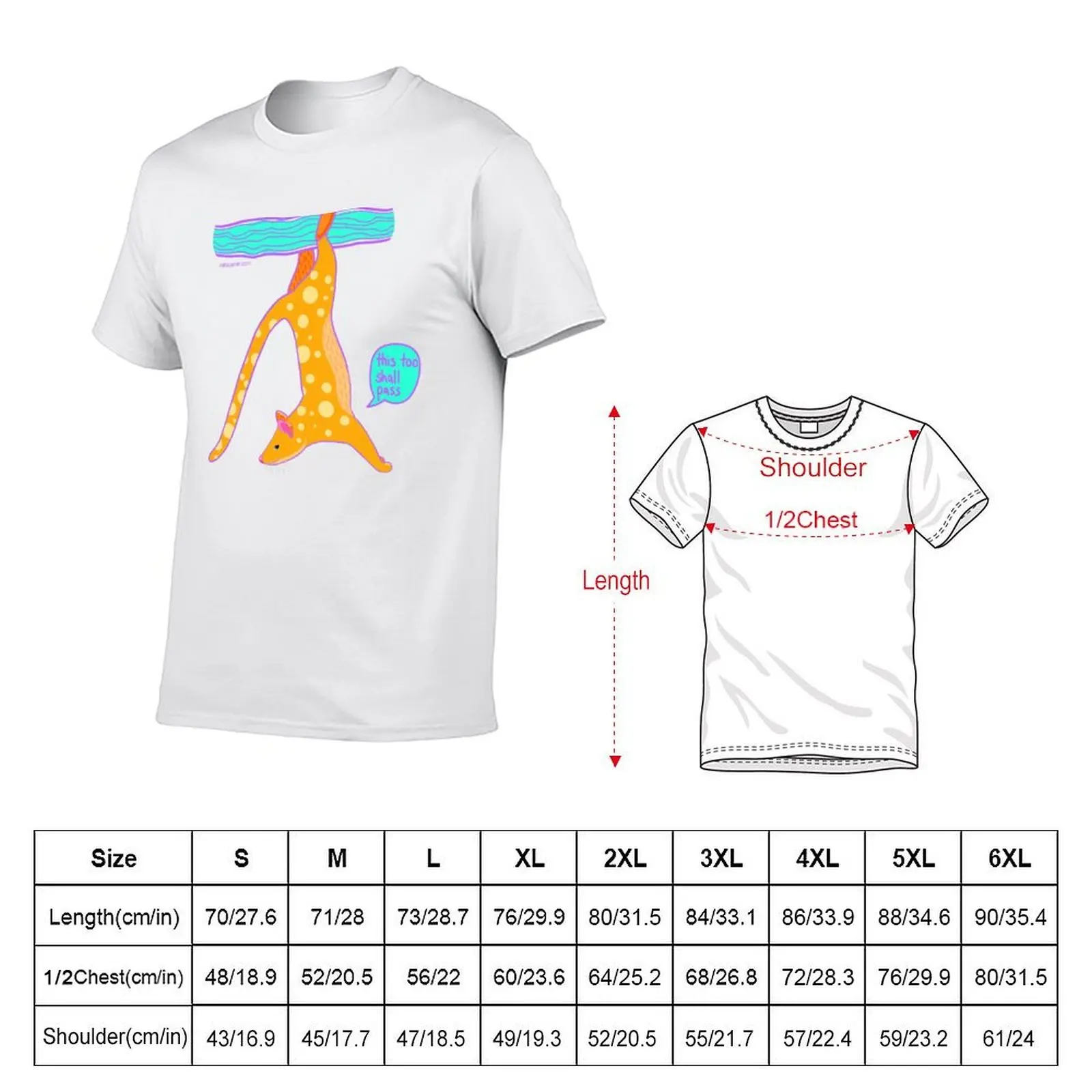 This too shall pass T-Shirt t shirts for man slim fit anime tshirt t shirts for man cotton soft T-shirt