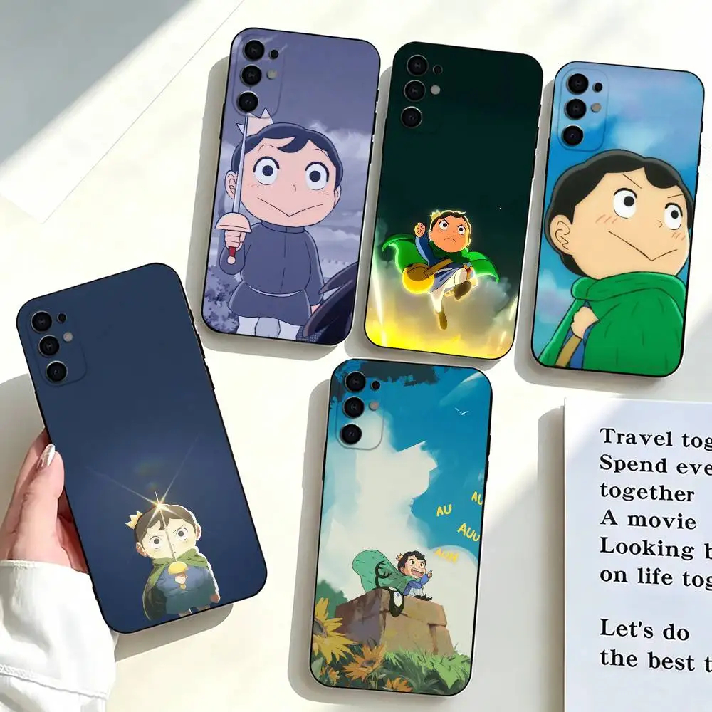 Cute Prince-e Bo-jji Phone Case For Samsung S25,S24,S21,S22,S23,S30,Ultra,S20,Plus,Fe,Soft Silicone Black Cover
