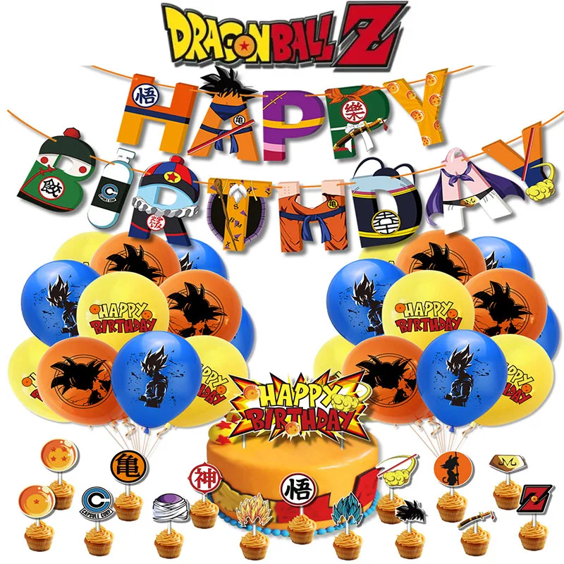 Dragon Ball Z Theme Festival Party Decoration Prop Suit Anime Periphery Action Figure Image Christmas Party Articles Wholesales