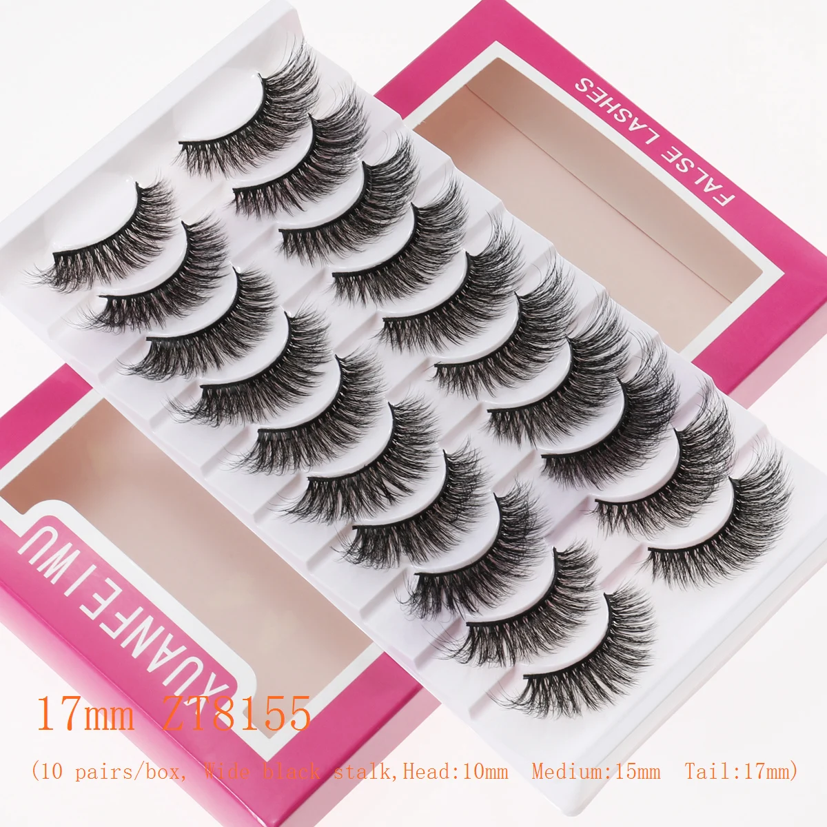 Xuanfeiwu كثيفة مرحلة الأداء أدوات ماكياج فوضوي 5D ستيريو الصلب الجذعية أنيمي الرموش الصناعية الرموش الهزلية كامل قطاع واقعية طويلة الذاتي تطعيم الرقص رموش الحفلات