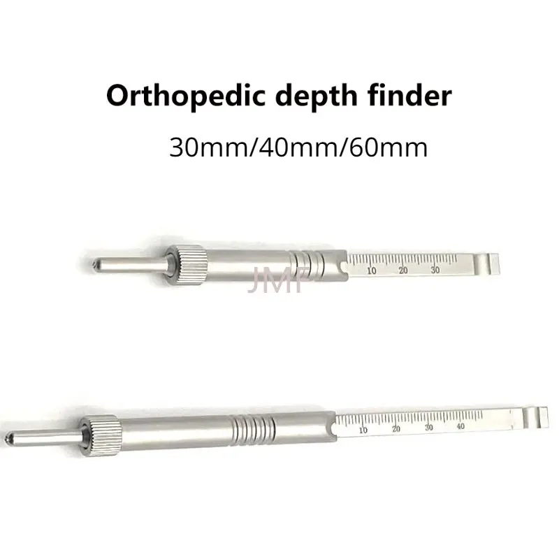 

Pet Orthopedic Depth Sounder Depth Measuring Ruler Surgical Instrument Guide Needle Hollow Nail Bone Measurement