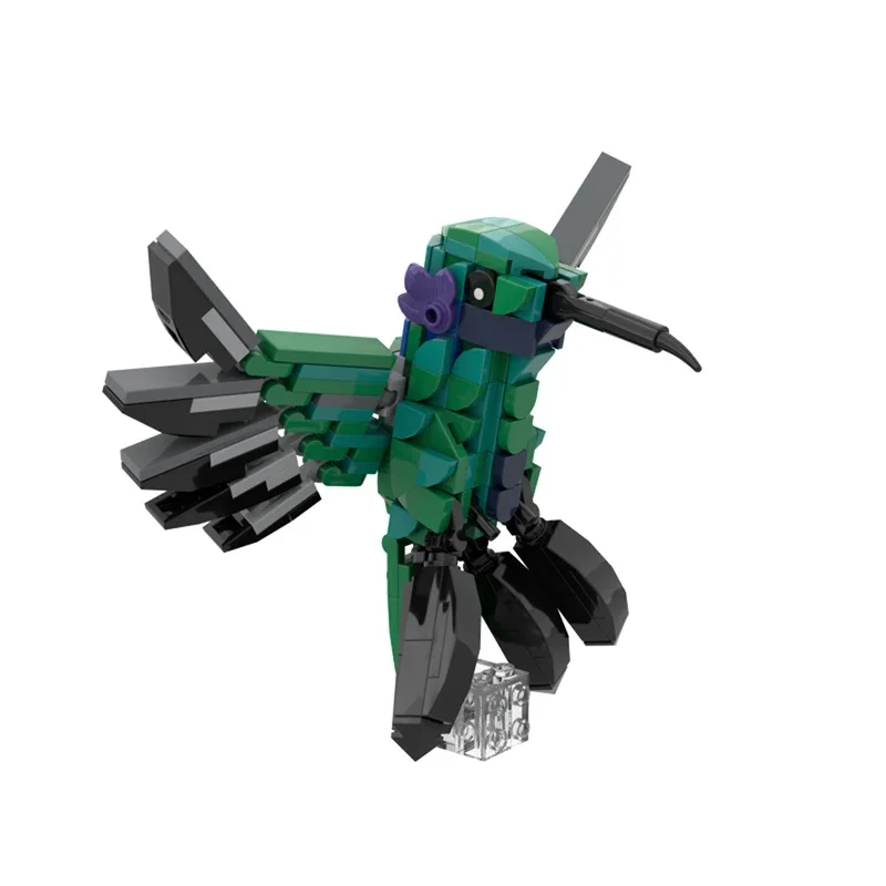 NEW Moc Building Blocks Hummingbird Sparkling Violetear Technology Modular Bricks Model  Gifts Christmas Toys DIY Sets Assembly！