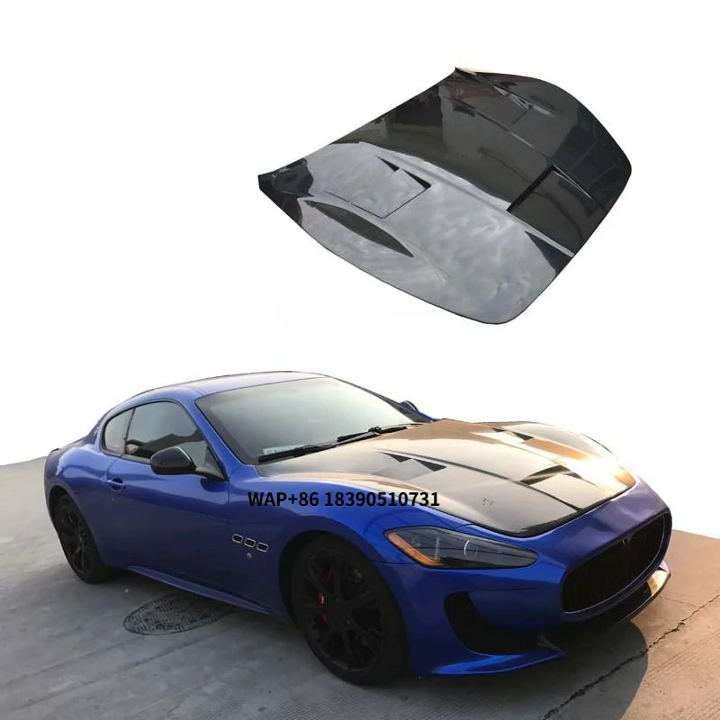 

Carbon Fiber Fibre Front Bonnet Hood Fit for GT GTS Granturismo 2008-2016