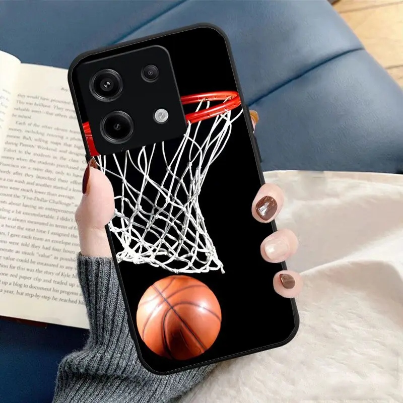 basketball court baskeball SPORT Phone Cover For Redmi Note13pro note12pro 11pro note10pro 9pro 8pro 9s 8T K40 12C 10C 9C Cases