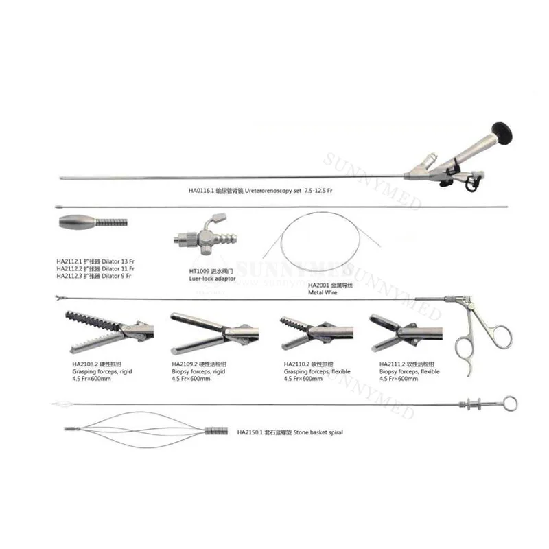 SY-P005 surgical ureterorenoscopy set for urology