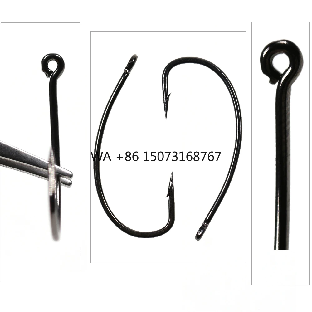 venta-al-por-mayor-de-anzuelos-de-pesca-de-carpa-anzuelos-de-acero-rico-en-carbono-vastago-curvo-de-puas-negro-mate-anzuelos-de-carpa-estilo-pinza