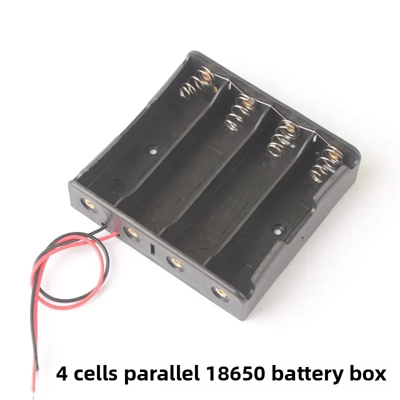 10 Stück 18650 Batteriegehäuse, Einzelteil-Serien-Parallel-Verbindung, 3,7V Halter, DIY-Kit, Elektronisches Batteriefach – Detail 8