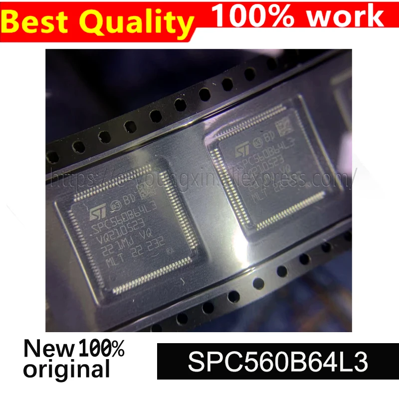 1PCS/lot SPC560B64L3B6E0X SPC560B64L3 QFP100 100% new imported original IC Chips Fast delivery