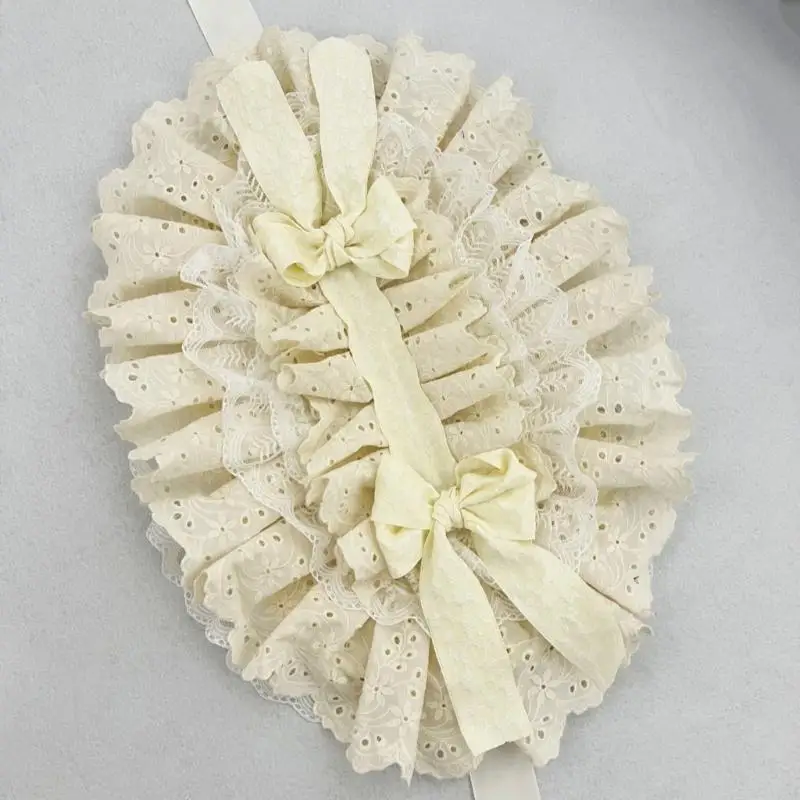 Y3ne Elegante cappello da sole in pizzo per eventi in costume da festa ballo anime Donne