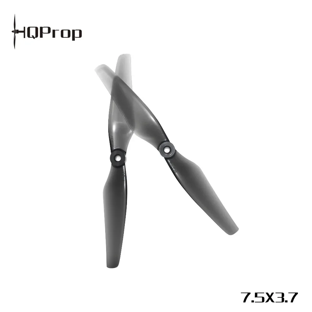 8PCS  HQ 7.5X3.7  Propeller 7inch 2 Blade CW / CCW PC Prop Compatible Xing  Motors for FPV RC Racing Drone Part