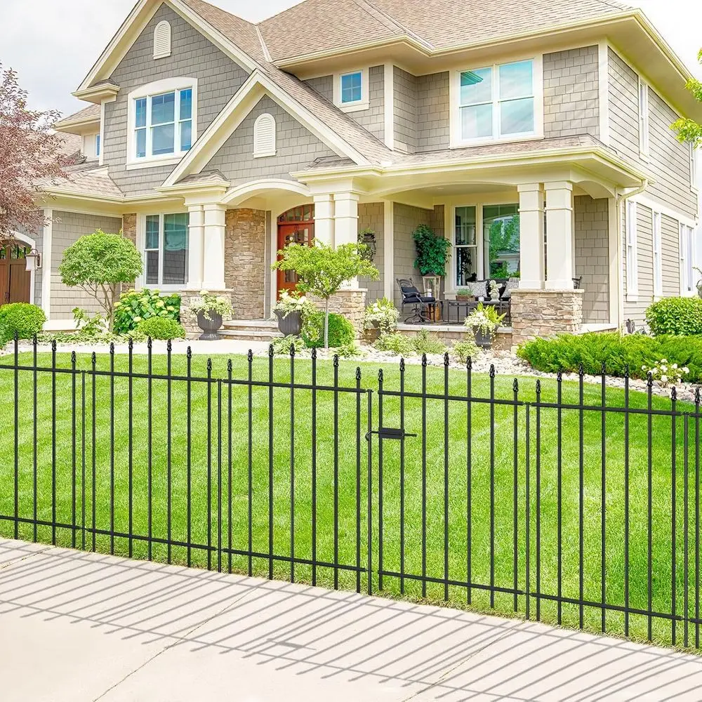 Black Arched Metal …