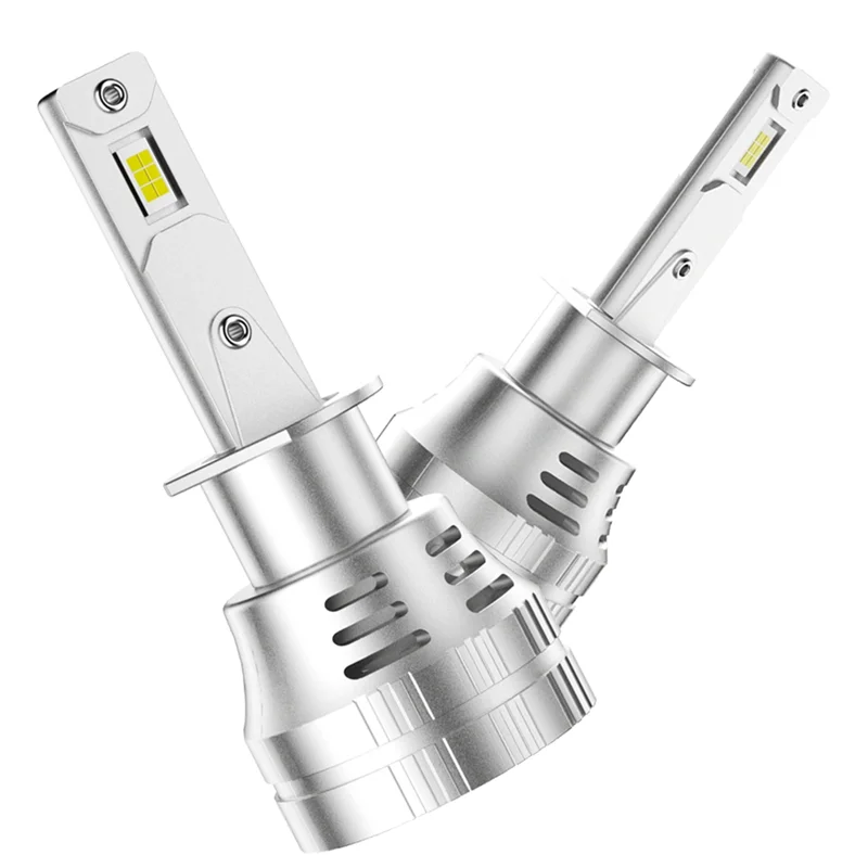 ABKL-H1 مصابيح أمامية LED، 300 وات 30000 لومن مصابيح أمامية LED فائقة السطوع 6000 كلفن أبيض بارد IP67 مقاومة للماء، عبوتان