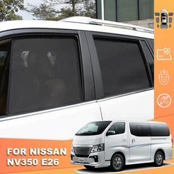 For Nissan NV350 E26 Urvan Caravan VAN 2012-2023 Front Windshield Car Sunshade Window Sun Shade Shield Visor Mesh Curtain