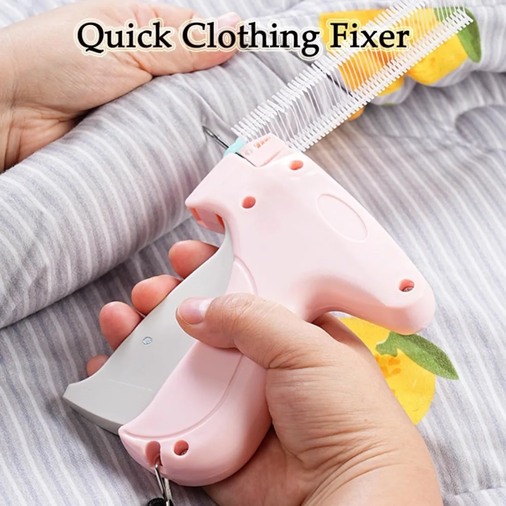 Clothing Fixer Micro Stitch Gun Quick Clothing Repair Garment Sewing Quilt Tacking Device Sewing Machine For Quick Stitch Gun