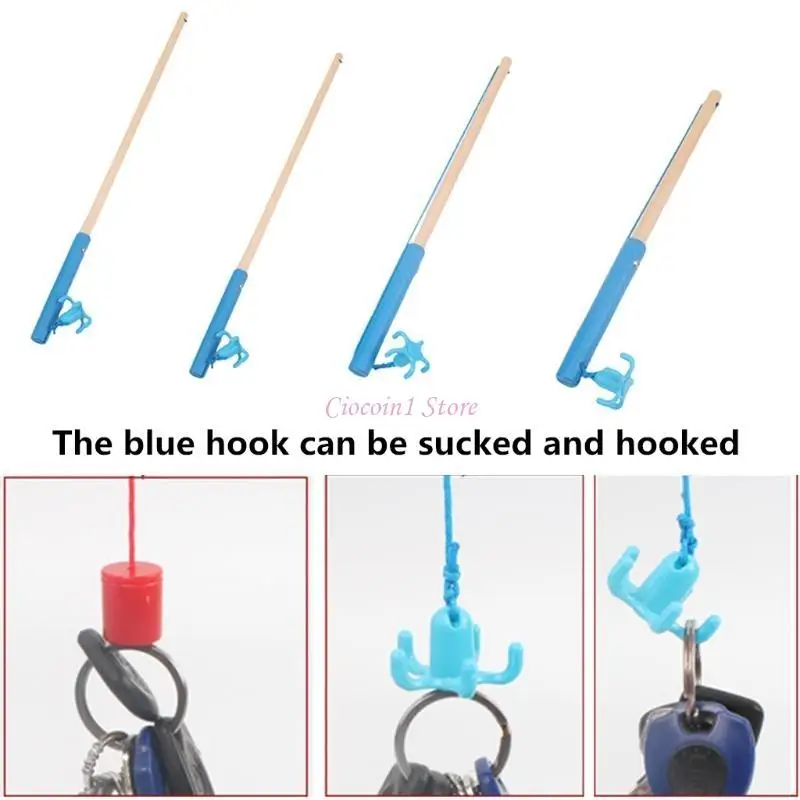 Y1UB 자석 낚싯대 물고기 게임 장난감 참신 훌륭한 모터 기술 장난감 소년 소녀 좋아하는