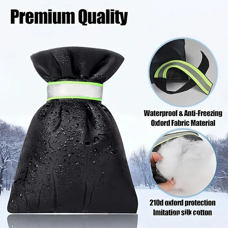 

Изоляционный чехол для смесителя, защита от замерзания для наружных труб, предотвращение обледенения зимой и пылезащита, сохранение тепла