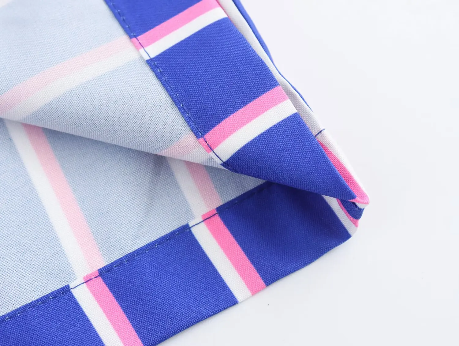 Pantalon droit rayé ample à taille élastique pour femmes, vêtements de Style européen et américain, nouvelle collection 2025