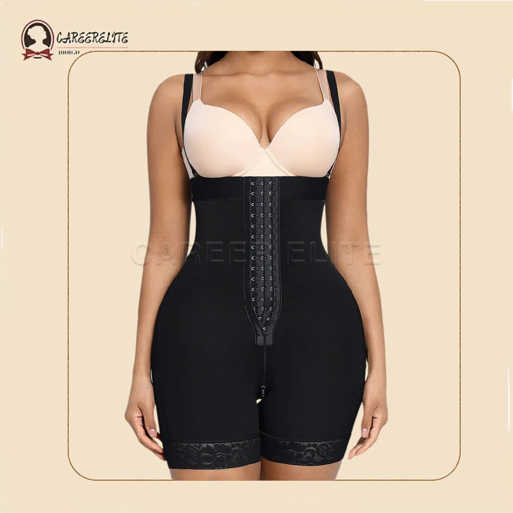 

Faja Slimming Girdle Sculpting Body Shaper Compression Corset Colombian Hourglass Waist Shapewear Bodysuits Post Lipo Surgery