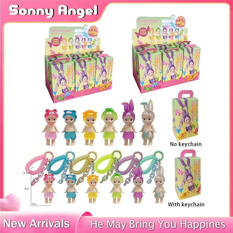 Sonny Angel Blind Box Collection 6Style Dreaming Series Mini Anime Figure Ornaments Dolls Fans Children Christmas Birthday Gift