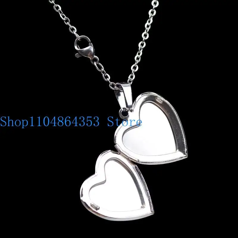 652F Colour Changing Mood Necklace Adjustable Length Neckchain Jewelry for Women Men