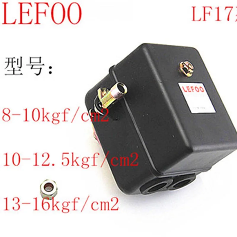 Imagem -04 - Psi Bomba de Controle Resistente do Compressor do Interruptor de Pressão de ar Npt Fêmea Masculina Lf17 380v 400v 70250