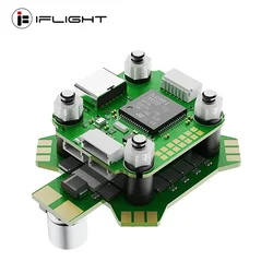 IFlight BLITZ Mini F7 OSD Flight Controller W/ BLITZ E55S 4in1 ESC 2-6S / 5.8GHz 600mW Regulowany VTX dla RC FPV Racing Drone