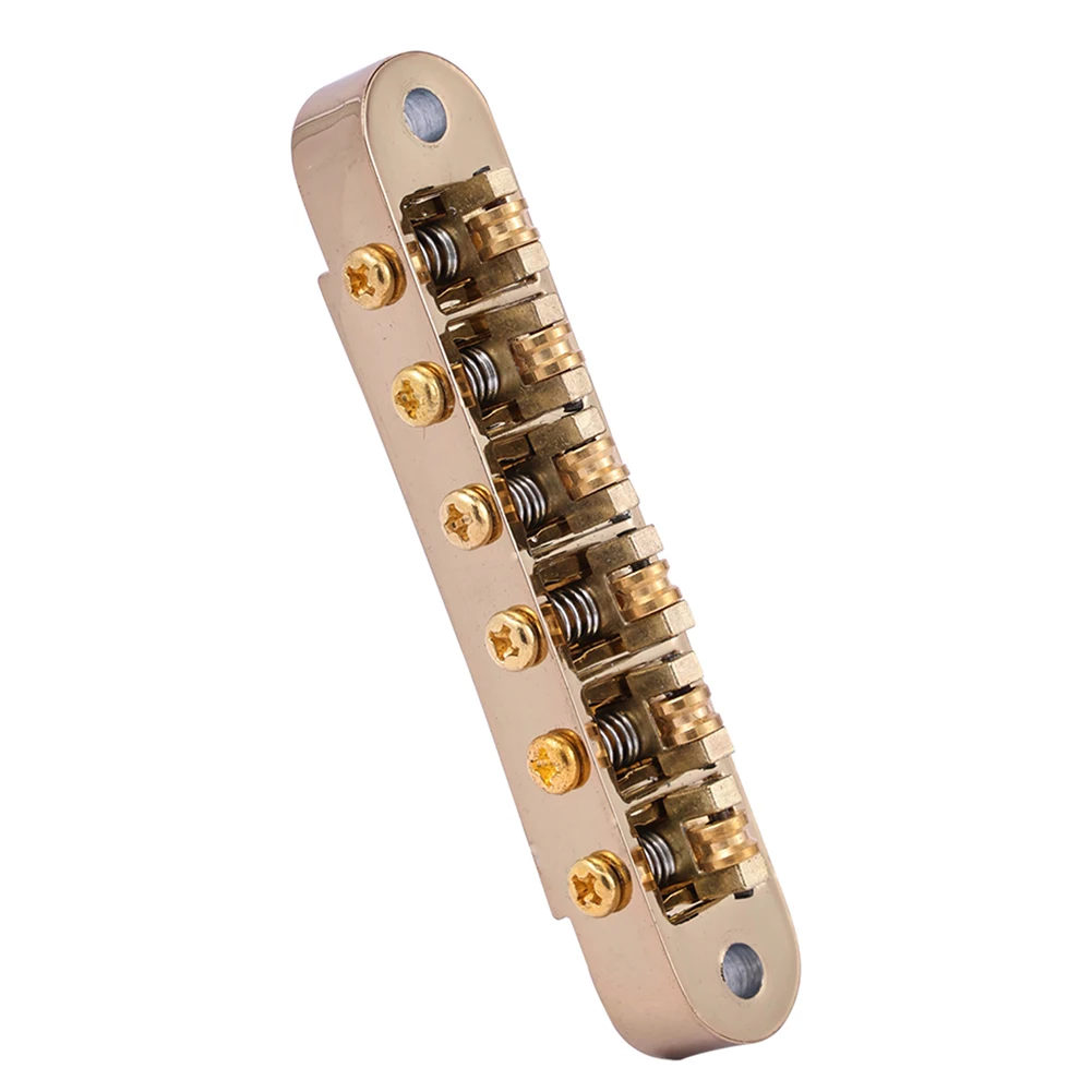 Studs Saddle Bridge Musical Instruments For LP Style Guitar LP Ball Bridge Roller Saddle Bridge Tune-O-Matic Style