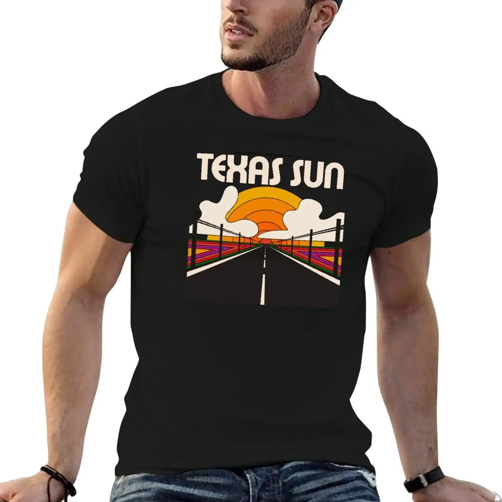 

Texas Sun T-Shirt printed t shirts for man t shirts for man graphic funny T-Shirt