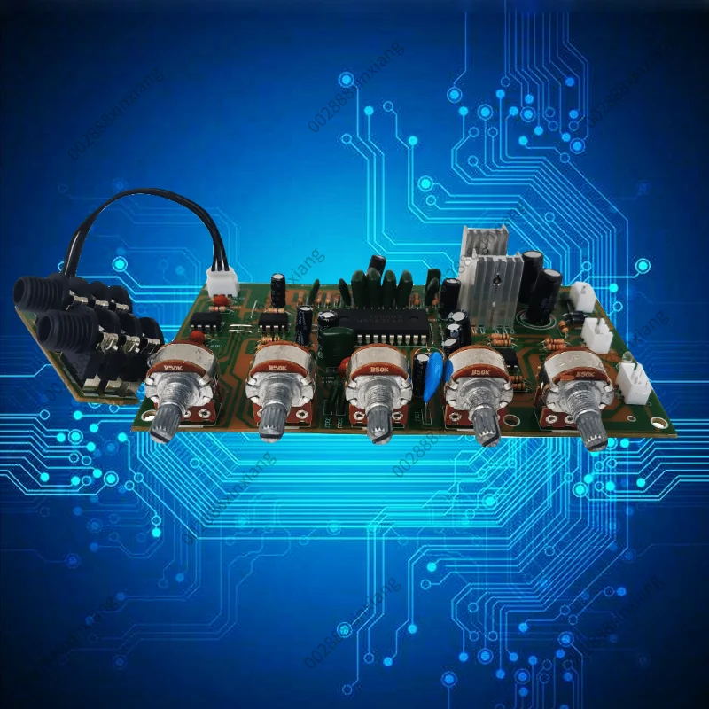 Microphone Tuning Chip for 65831 Pre Stage Tuning Amplifier Karaoke Digital Tuning Reverb Board R