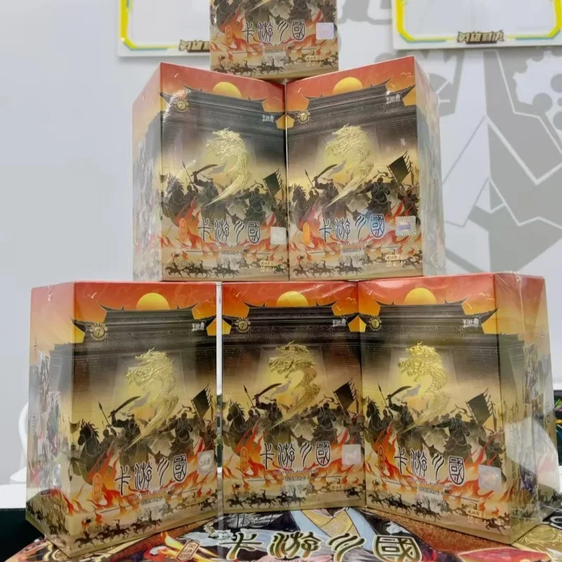 

Kayou New Genuine Three Kingdoms Cards Zhuge Liang Guan Yu Zhao Yun Cao Cao Liu Bei Rare Hero Collection Cards Kids Gifts Cards