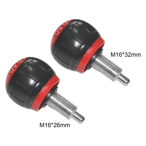 Goupille de traction pour vélo de sport M16, pièces de rechange, filetage réglable, accessoire de gymnastique pour vélo d'exercice d'intérieur