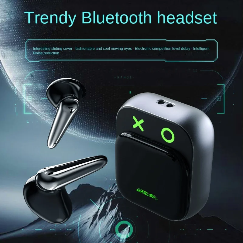 TWS Long Range Headphone Explosive Gaming Bluetooth Earphones Creative Wireless Low Latency In-ear Headset Bluetooth Earbuds