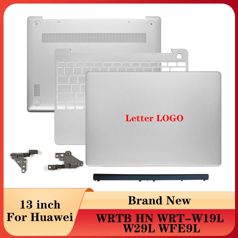 For Huawei Matebook 13 WRT WRTB HN WRT-W19L W29L WFE9L Laptop LCD Back Cover/Front Bezel/Hinges/Hinge Cover/Palmrest/Bottom Case