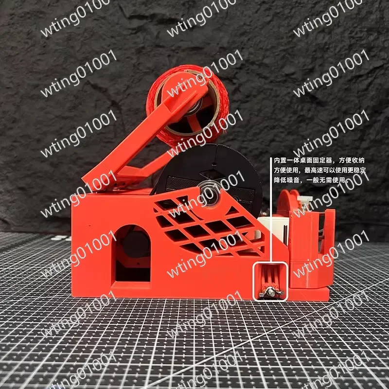 Portable Mini Electric Yarn Winder with Length Calculator and Weight Detection Desktop Precision Rewinding Machine for